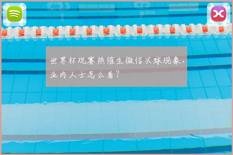 世界杯观赛热催生微信买球现象，业内人士怎么看？