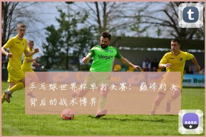 乒乓球世界杯单打决赛：巅峰对决背后的战术博弈